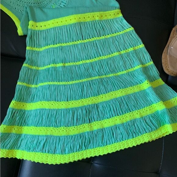 NANETTE LEPORE CHROCHET MINI DRESS - Picture 5 of 9